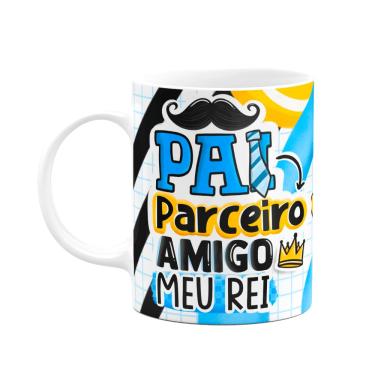 Imagem de Caneca dos Pais - Pai parceiro amigo - 325ml