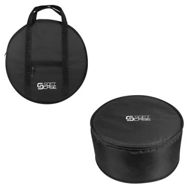 Imagem de Soft Case - Capa kit bateria 2 Pçs Soft Case Start Caixa 14x8 + Prato Kit