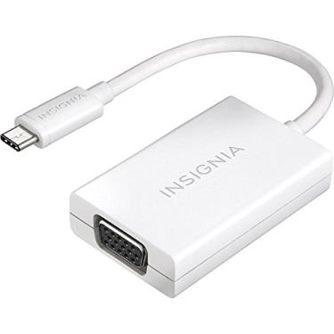 Imagem de Insignia - Adaptador USB tipo C para VGA - Branco