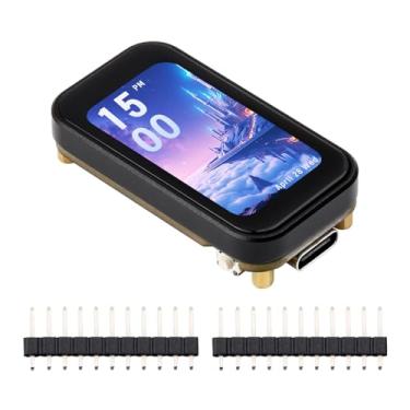 Imagem de Waveshare Placa de desenvolvimento de tela sensível ao toque ESP32-C6 de 3.7 cm (sem pinheader), resolução de 172 x 320, cor de tela de 262 K, suporta Wi-Fi 6 / BLE 5, processador RISC-V de 160 MHz