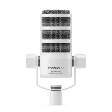 Imagem de Microfone Mesa Rode Podmic Saída Usb/Xlr Podcast Branco