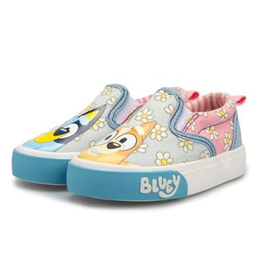 Imagem de Ground Up Bluey & Bingo – Tênis infantil para meninas, tamanho 34 a 40, Rosa/azul, 9 Toddler