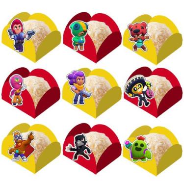 Imagem de 100 Forminhas Brawl Stars - Genérico