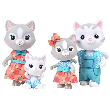 Imagem de Honey Bee Acres The Purringtons Cat Family, 4 bonecos em miniatura, pequeno