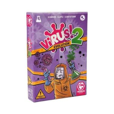 Imagem de Divertido Jogo De Festa Familiar Vírus Cartão De Tabuleiro Versão Corr