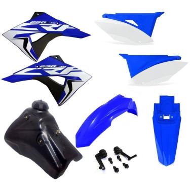 Imagem de Kit Plástico Biker Next Crf 230 2007 P/ 2020 Adesivos e Tanque