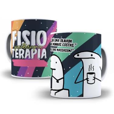 Imagem de Caneca Porcelana Meme Profissões Fisioterapia