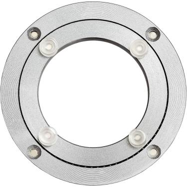 Imagem de Base De Giratório Com Rolamento 25 30 40 50 60 70cm Base De Placa Giratória De Giro Lazy Susan, Anéis De Mesa Giratória Giratória De 360 Graus Para Mesa De Jantar, 8 inches (200mm)