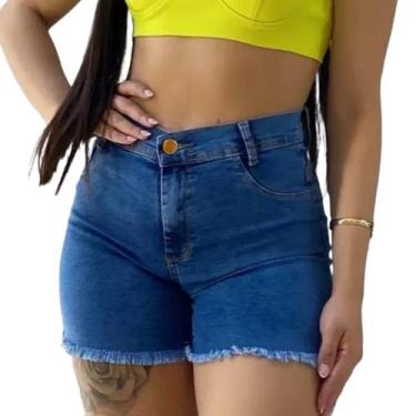 Imagem de Bermuda Meia Coxa COM ELASTANO - Isana Jeans, Clara, 46