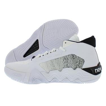 Imagem de New Balance Tênis de corrida masculino Fresh Foam Roav V2, Branco/Preto/Branco, 10