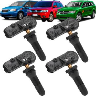 Imagem de Kit 4 Sensor Pressão Pneu Tpms Fiat Freemont Dodge Journey - Ymax