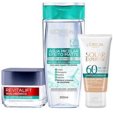 Imagem de LOréal Paris Kit  Água Micelar Efeito Matte 200ml + Gel Creme Antioleo