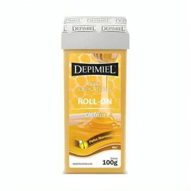 Imagem de Cera Depilação Roll-On Depimiel 100g - DEPILFLAX