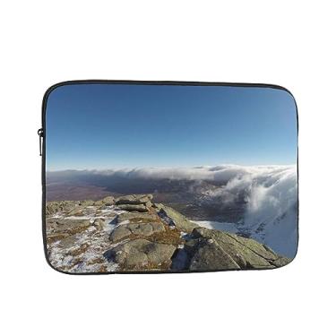 Imagem de Mountain Peak Capa para laptop leve capa para laptop à prova de choque capa protetora para notebook 13 polegadas