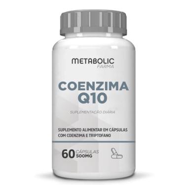 Imagem de Coenzima q10 100Mg CoQ10 Pura - 60 Cápsulas - Metabolic Farma