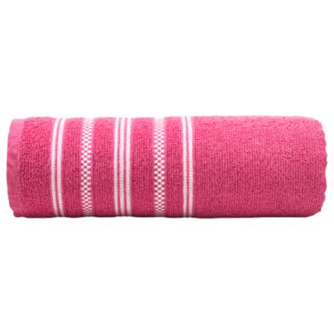 Imagem de Toalha de Banho Enxuta DROPS 100% Algodão Pink Santista