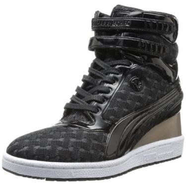 Imagem de PUMA Tênis feminino moderno de cano alto MY-77, Preto, 5.5