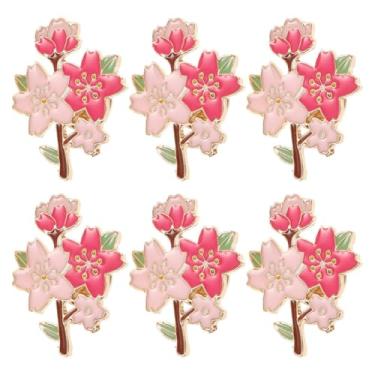 Imagem de Baluue Broche De Flores Para Mulheres Elegantes Broches De Strass Alfinetes Esmalte Boutonniere Para Casaco Feminino Vestido De Aniversário Festa Ano Decoração De