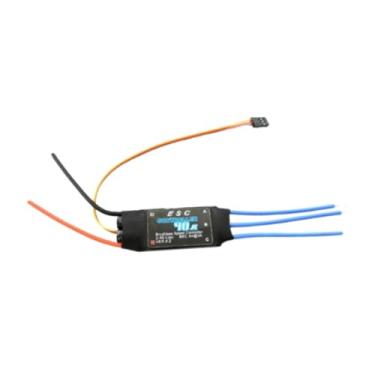 Imagem de YIJU Rc helicóptero sem escova esc drone controlador de motor sem escova fornecimento peça de reposição do motor sem escova para quadcopter brinquedo avião, 40a