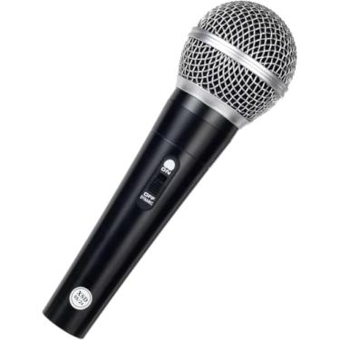 Imagem de Microfone Profissional Dinâmico SM-58 com Imã Neodímio, Padrão Cardióide, Chave Liga/Desliga, Cabo XLR/P10 3m, Suporte para Pedestal e Bolsa - Ideal para Voz, Canto, Palestras, Igrejas e Shows