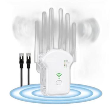 Imagem de Repetidor Wifi Alta Potência Amplificador E Extensor Sinal - Repetidor