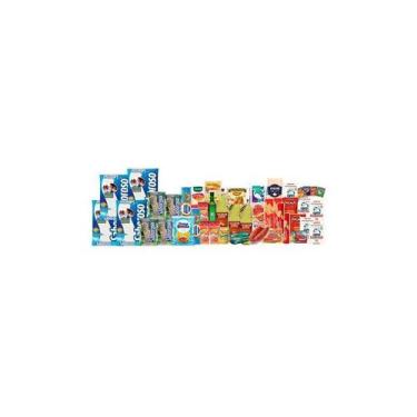 Imagem de Cesta Básica Alimentos (45 Itens) C/ Carne E Linguiças - Higipack