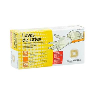Imagem de Luva Látex para Procedimento com Pó 50 Pares - Descarpack, G