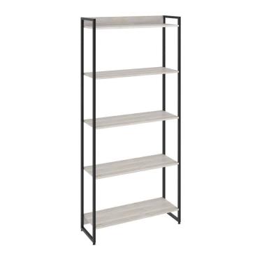 Imagem de Estante Dynamica 80x30x187cm Com 05 Prateleiras Snow /