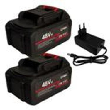 Imagem de Kit Baterias Recarregável 48V Fonte Carregador 21V - Bv