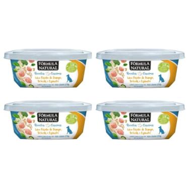 Imagem de Ração Úmida Formula Natural Receitas Caseiras Cães Risoto de Frango 270g 4 unid