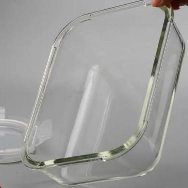 Imagem de Pote Vidro 1520ML Vai ao Forno, Microondas c/Tampa 7 Unidade - QUALITY