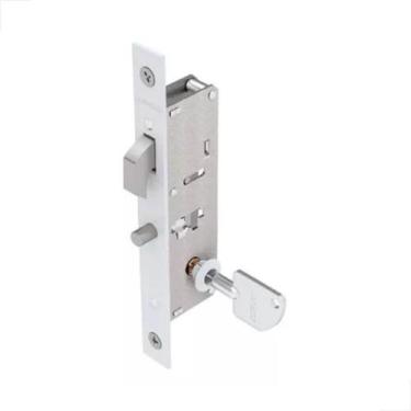 Imagem de Fechadura Correr 816A Tetra Bico De Papagaio Udinese Branco - Udinese 