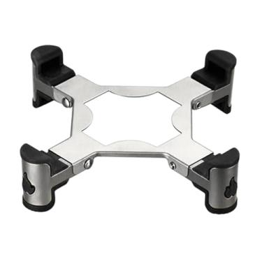 Imagem de KiBcsLic Suporte para Forno de Acampamento, Suporte Inferior, Suporte para Forno a Lenha, para Churrascos Na Praia, Atividades Ao Ar Livre, Acessórios, 25 cm x 25 cm x 3,2 cm