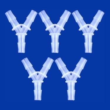Imagem de Mangueira de plástico Barb Equal Y Tee 3/4" ID Polipropileno JoyTube