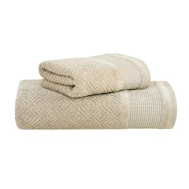 Imagem de Jogo de Toalhas Buddemeyer Kyoto Banho Bege 2 peças