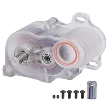 Imagem de HobbyPark LCG Complete Transmissions Gearbox for 1/10 RC Crawler SCX10 SCX10 II | Low Center of Gravity, Lightweight Design, Hardened Steel Gears | Ideal for Custom LCG Builds (Transparent)