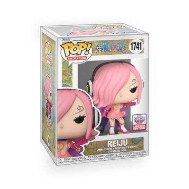 Imagem de Epic Collectibles Pop Anime: One Piece - Reiju Limited Edition Exclusive Vinyl Figure Included with Box Protector Compatible for Funko
