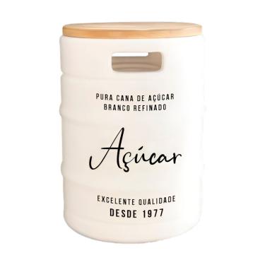 Imagem de Banco Barril De Açúcar Com Tampo De Madeira Para Ambientes Externos Elegantes