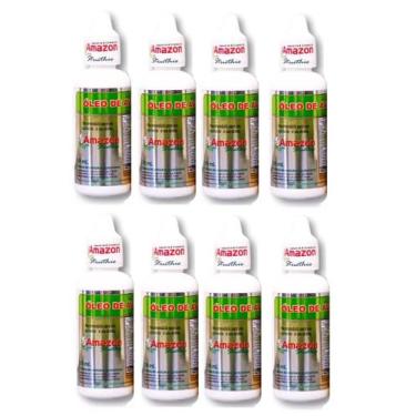 Imagem de Kit 8 Oleo De Avestruz Amazon Struthio - 35ml