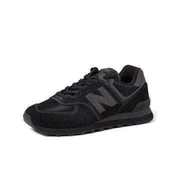 Imagem de New Balance Masculino 574 V1 Core, Preto/preto, 9