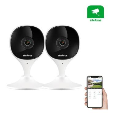 Imagem de Kit 2 Câmeras WiFi Inteligentes Intelbras iMX C Full HD  Função Babá E