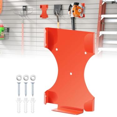 Imagem de CQDAXUMY Gancho de soprador de folhas portátil para parede de garagem, suporte de soprador de folhas para garagem, suporte de soprador de folhas a gás, suporte de soprador de folhas para Stihl Bg-50