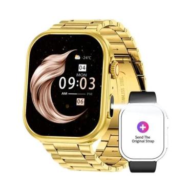 Imagem de Relógio Inteligente Bluetooth Masculino Com Tela Grande LIGE 2.01 HD M