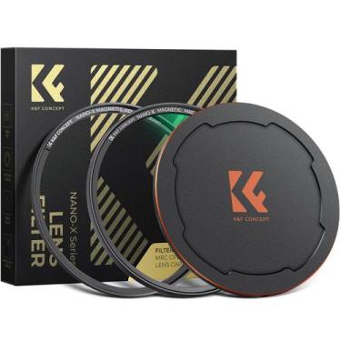 Imagem de Filtro polarizador circular K&F Concept Magnetic 58mm