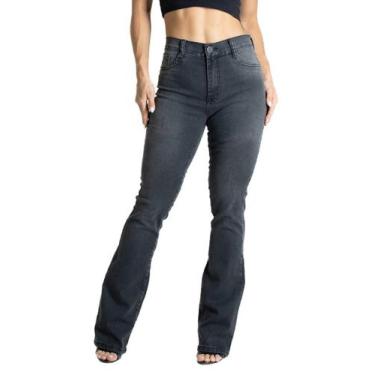 Imagem de Calça Jeans Sawary Boot Cut - 281229 - preta 40, 40, Preto