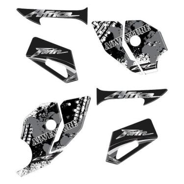 Imagem de Adesivo Protetor Pedaleira Compatível CRF 1000L África Twin Resinado -