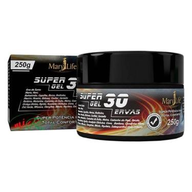 Imagem de Super Gel Massageador 30 ervas Mary Life 250g - Bio Instinto