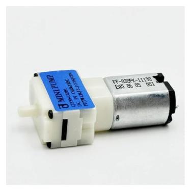 Imagem de Bomba de ar DC 3V 3,7V pequena 030 bomba de ar de arranque eletrônico diafragma tanque de peixes 030 bomba de ar de partida eletrônica DWBPGVUN