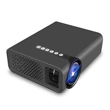 Imagem de Projetor de vídeo portátil YG520 para sistema de cinema em casa com USB Mini 1080P (Cor: Cor única) (D)