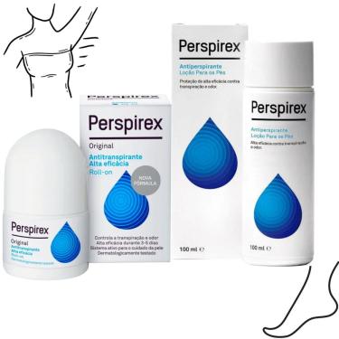 Imagem de Perspirex  Loção Pés Desodorante Roll-On Antitranspi